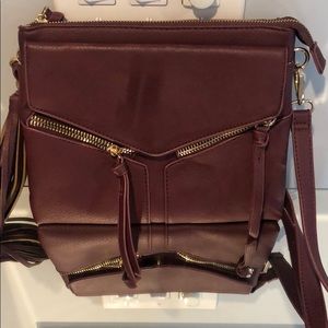 Large cross body purse